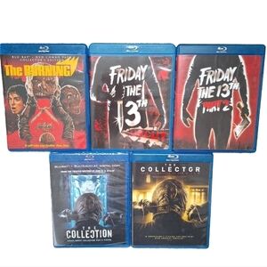 The Burning F13 + 2 The Collector The Collector 2 The Collection Blu-ray Bundle